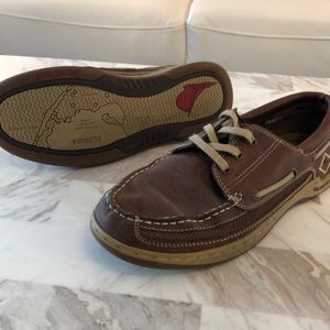 Men’s Margaritaville 10.5 brown loafers